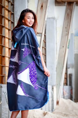 Oceanarium Ocean Species Identification Cloak Towel