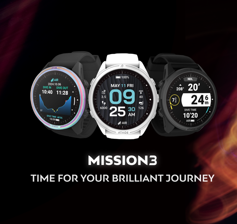 ATMOS Mission 3 潛水電腦錶