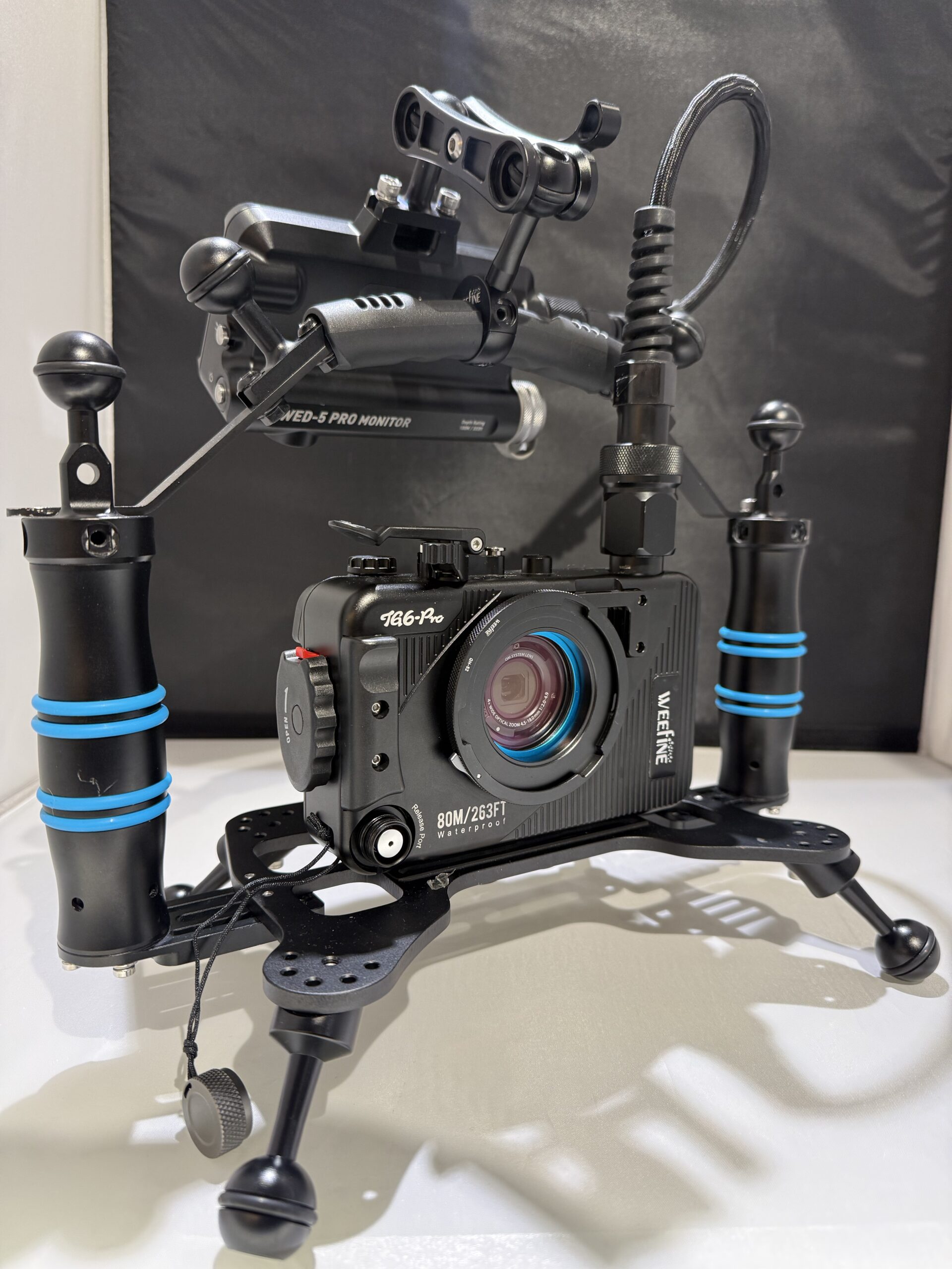 Weefine TG Pro Olympus TG7 專業級潛水外殼