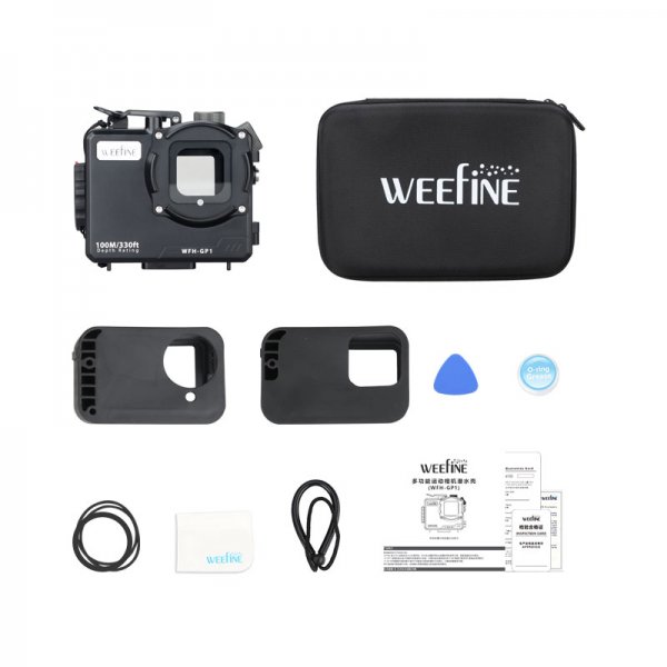 Weefine Action Cam Go Pro DJI Osmo 100m 防水彀