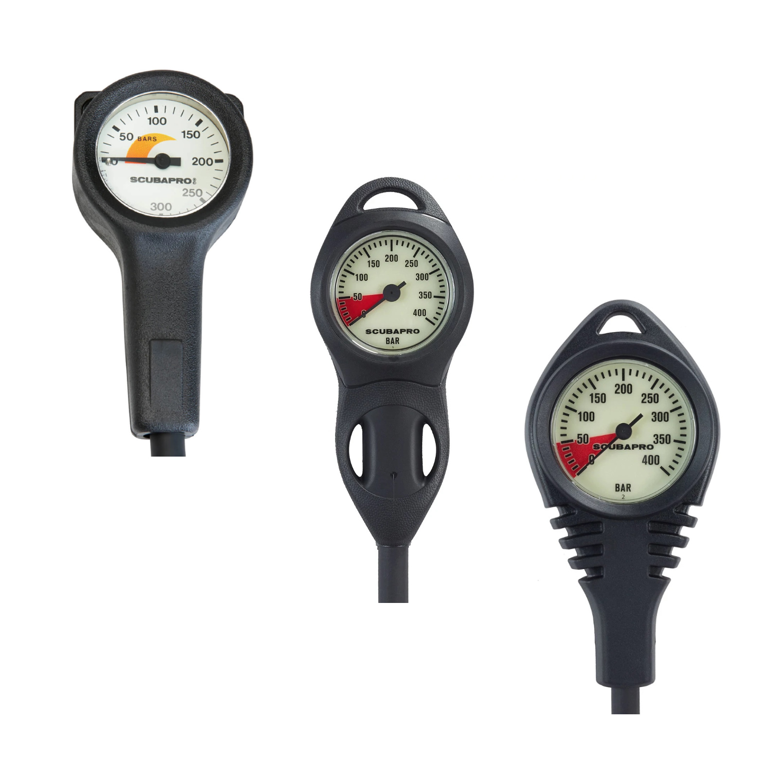 Scubapro Regulator Gauge Compact 2-Gauge 3-Gauge Plastic / Metal