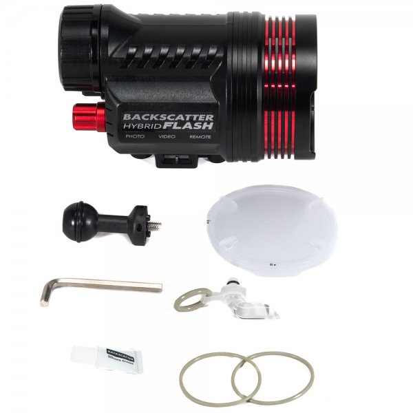 Backscatter HF-1 Hybrid Flash TTL Strobe With 5000Lm Video Light