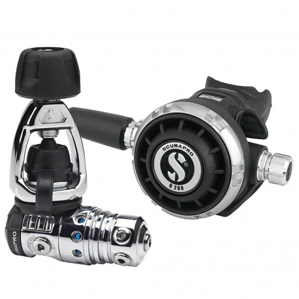 Scubapro MK25 EVO / G260 Regulator Set – INT / DIN