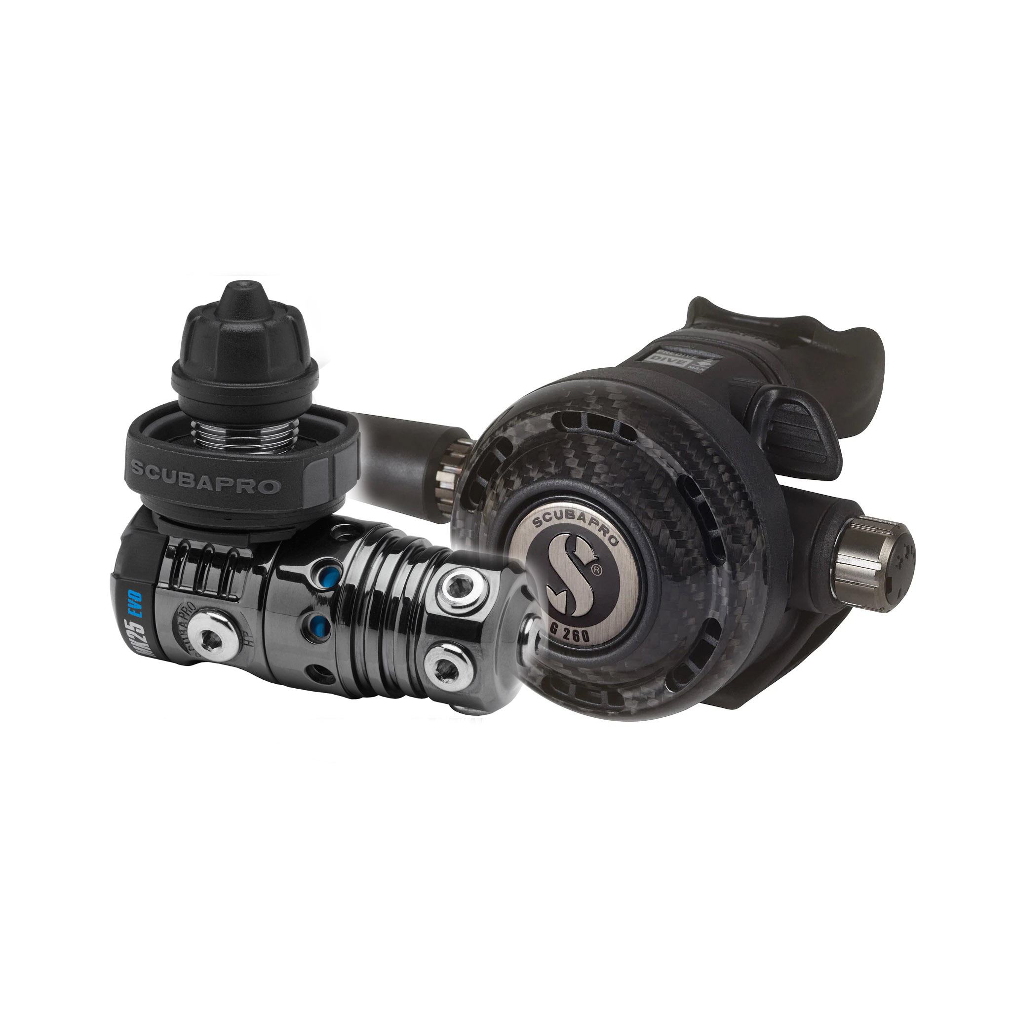 Scubapro MK25 EVO BT / G260 Carbon BT Set – INT / DIN