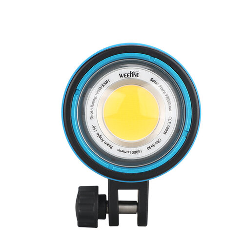 Weefine Solar Flare 13000 Pro COB LED Ra90 150 Degree Strobe Mode Photo Video Light