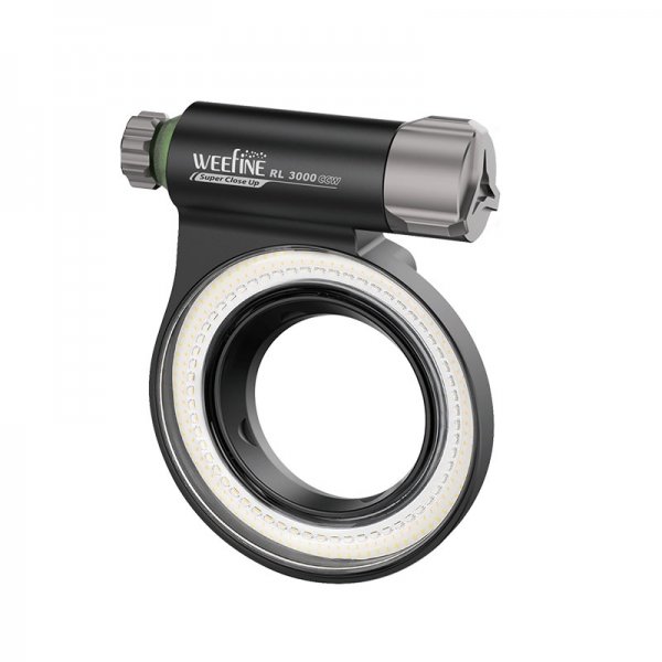 Weefine WF105 3000 CCW Strobe Static Macro Ring Light