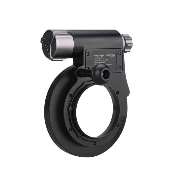 Weefine WF105 3000 CCW Strobe Static Macro Ring Light