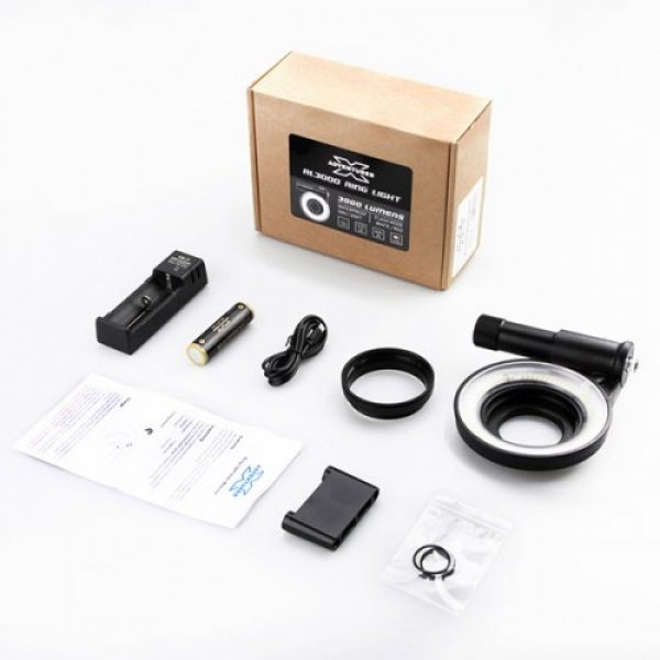 X-Adventurer RL3000 Pro Ring Strobe Video Light