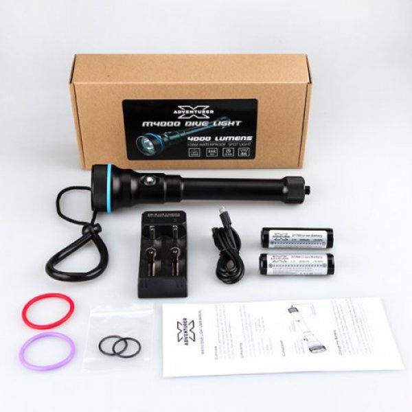 X-Adventurer M4000 Compact 12 Degree Spot Light