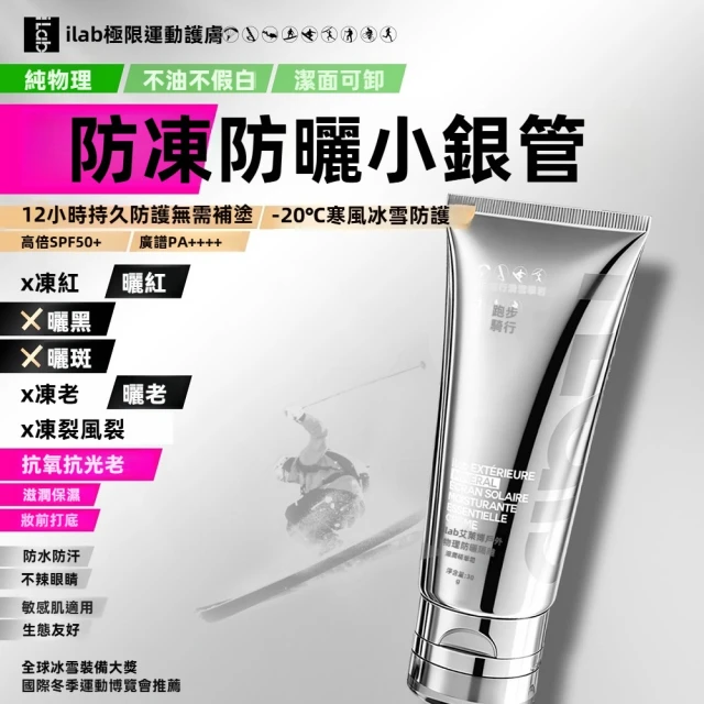 iLab 極限運動護膚 日常御光與基礎護膚系列