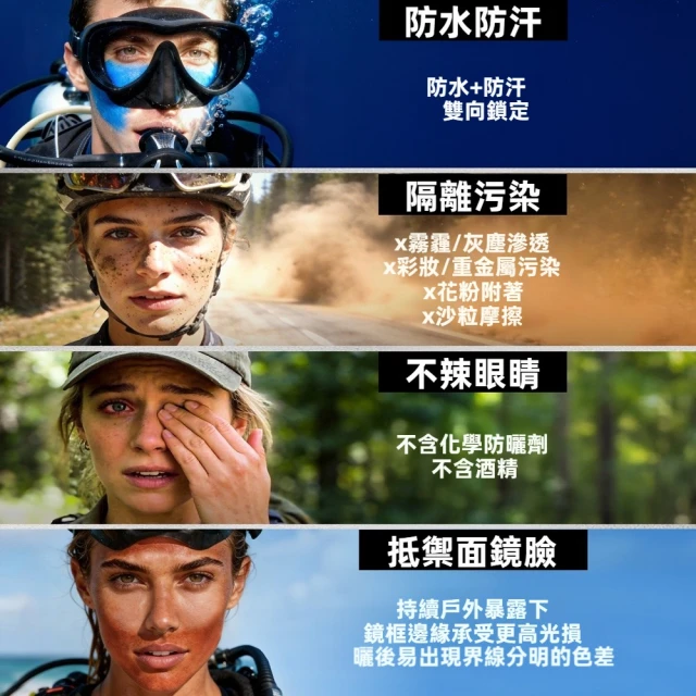 iLab 極限運動護膚 (小銀棒 / 彩色防曬棒) 防曬泥-廣譜防曬系列