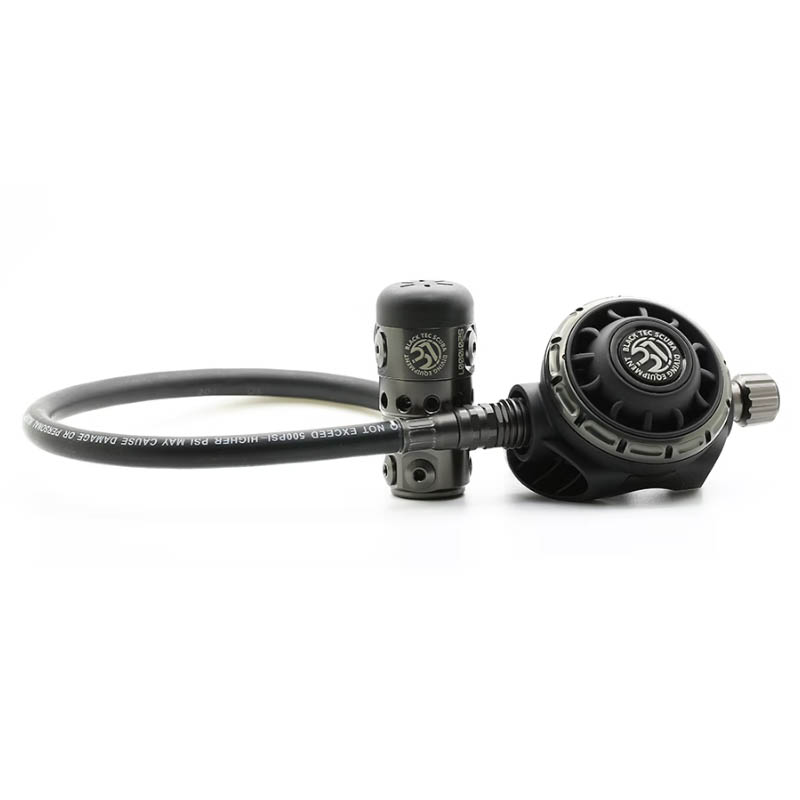 Black Tec Scuba Regulator Set