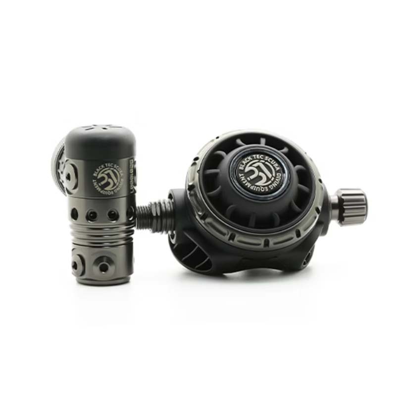 Black Tec Scuba Regulator Set