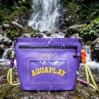 AquaPlay「Born This Way」機能編織繩系列防水斜背包