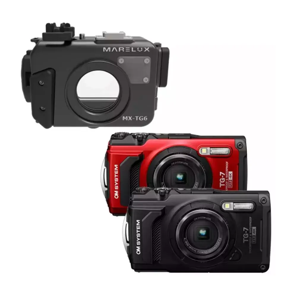 Marelux MX-TG6/7 Housing for Olympus Tough TG-6/TG-7 Compact Camera